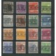 ALEMANIA ESTAMPILLA SEGUNDA GUERRA MUNDIAL OCUPACION INTERALIADA SERIE COMPLETA Yv. 21/36 TIPO 2 NUEVA MINT DE LUJO 33.50 EUROS !!!